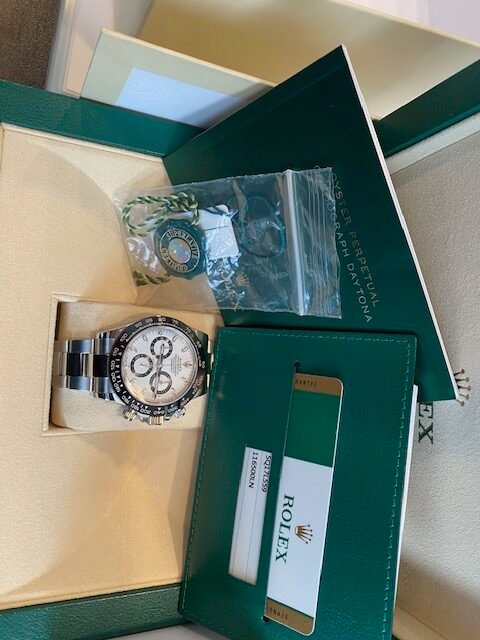 Rolex Cosmograph Daytona 116500 White Dial - Image 3
