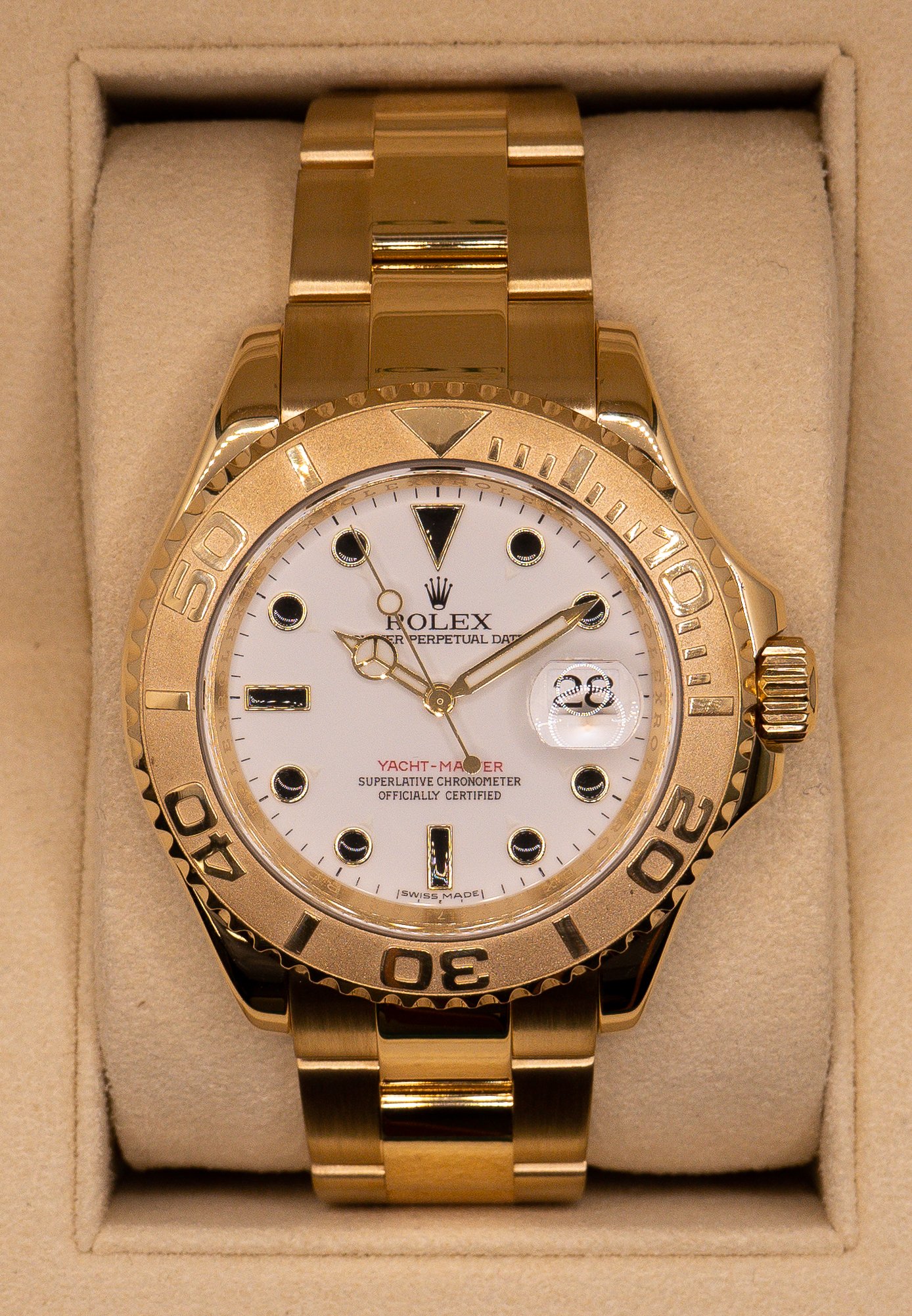 Rolex Yacht-Master 16628 Yellow Gold