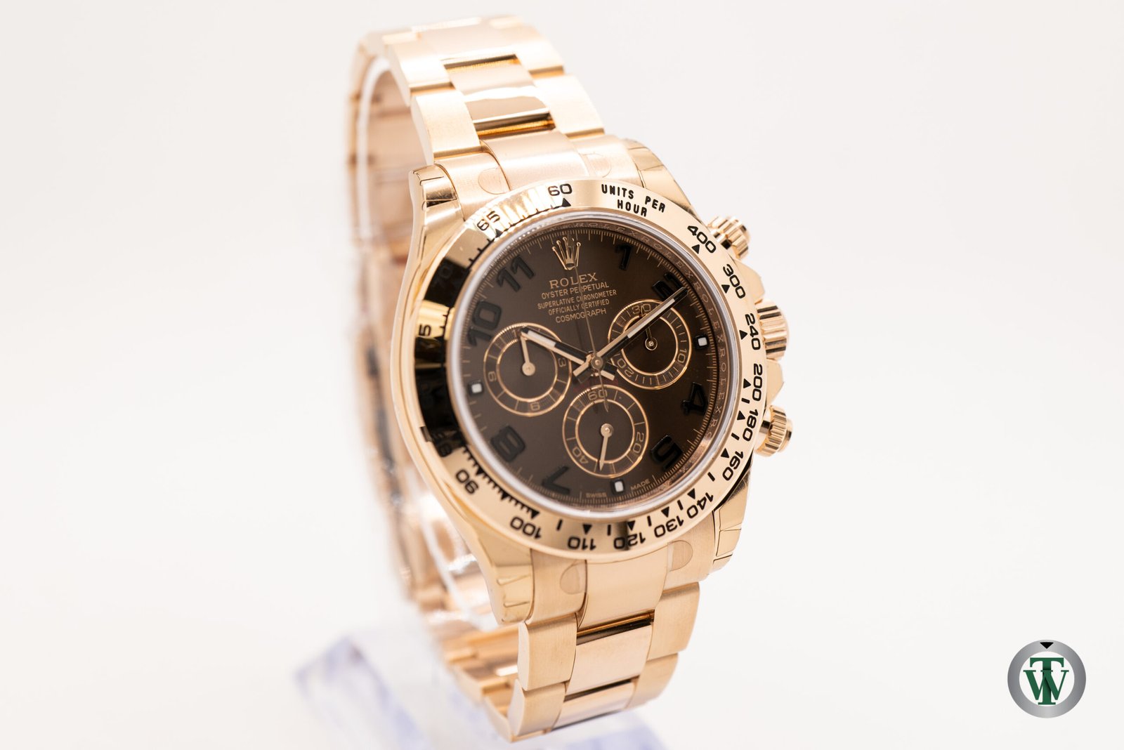 Rolex Cosmograph Daytona 116505 Chocolate Arabic Dial Rose Gold - Image 5