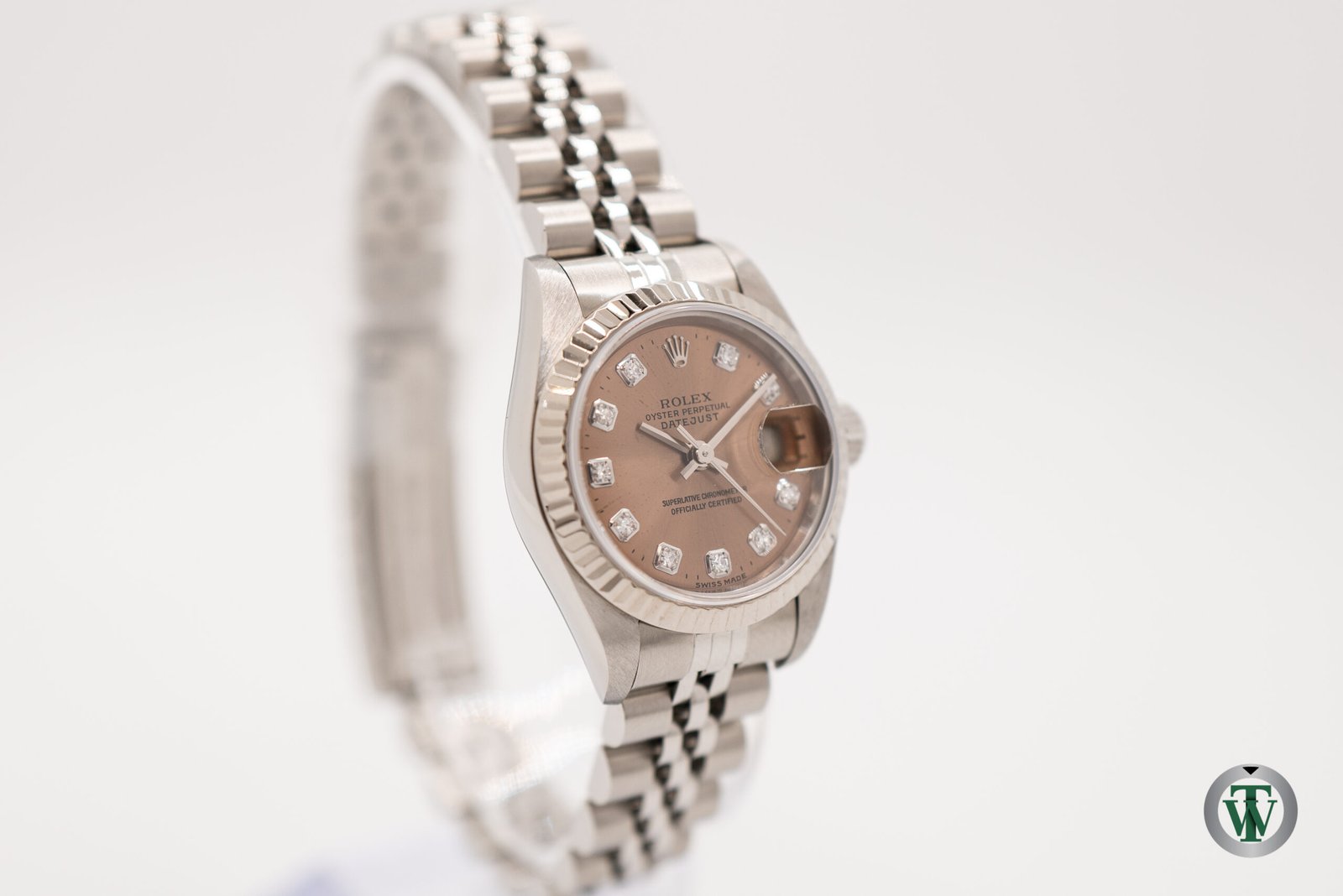 Rolex Ladies Datejust 69174 Pink Diamond Dial - Image 2