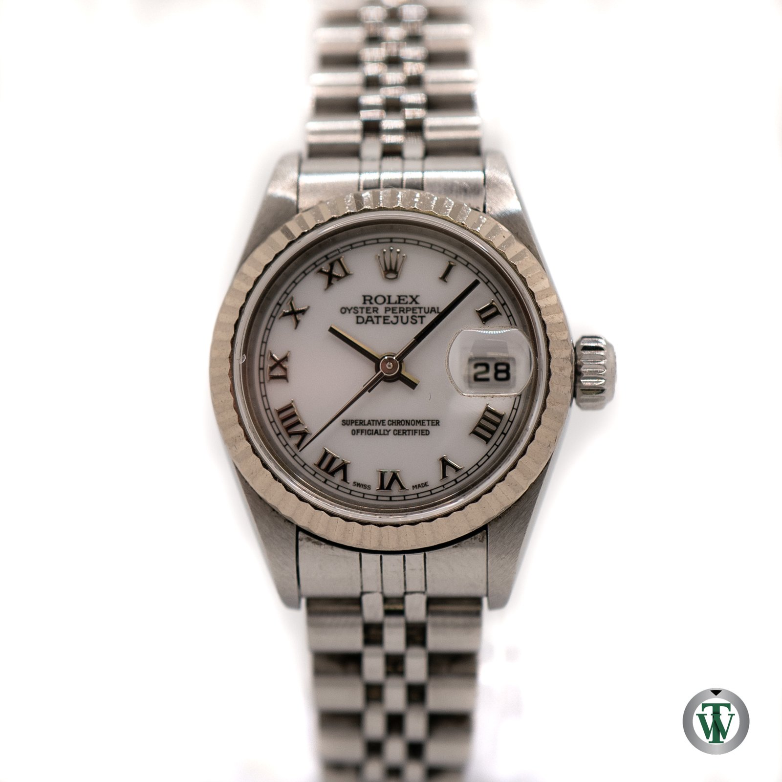 Rolex Ladies Datejust 79174 White Roman Dial
