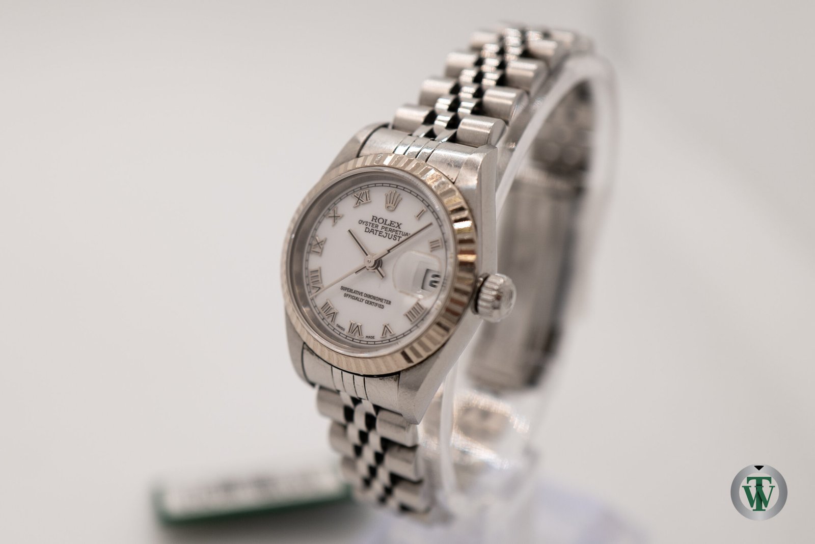 Rolex Ladies Datejust 79174 White Roman Dial - Image 3