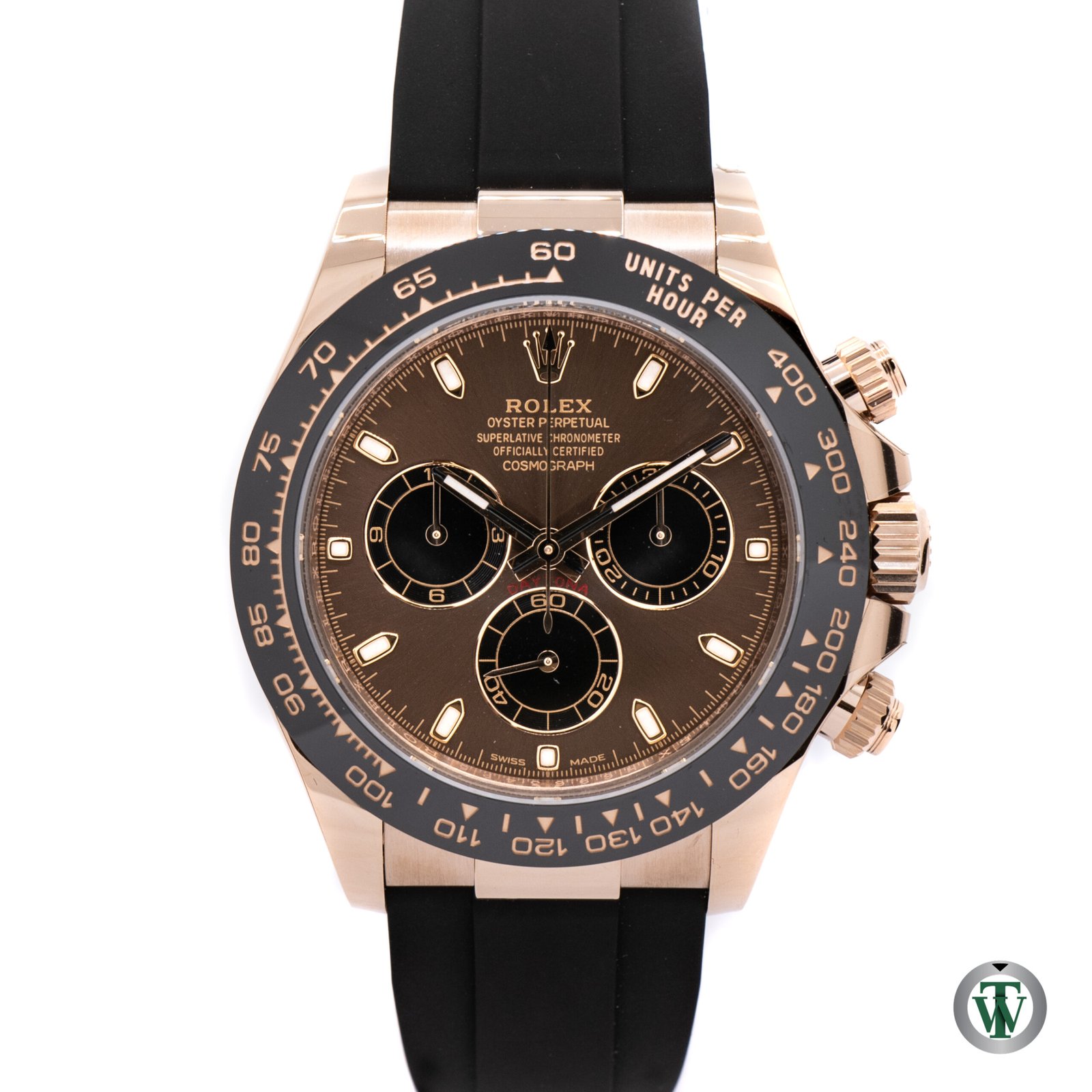 Rolex Cosmograph Daytona 116515 Rose Gold Oysterflex