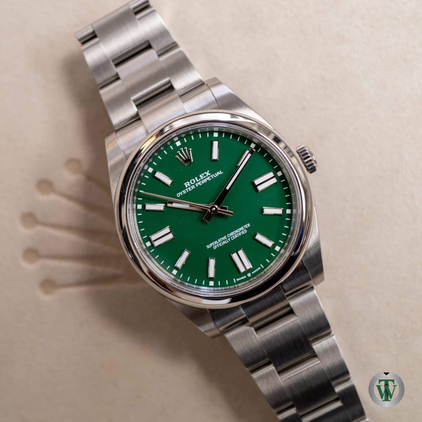 Rolex Oyster Perpetual 36 Green Dial 126000