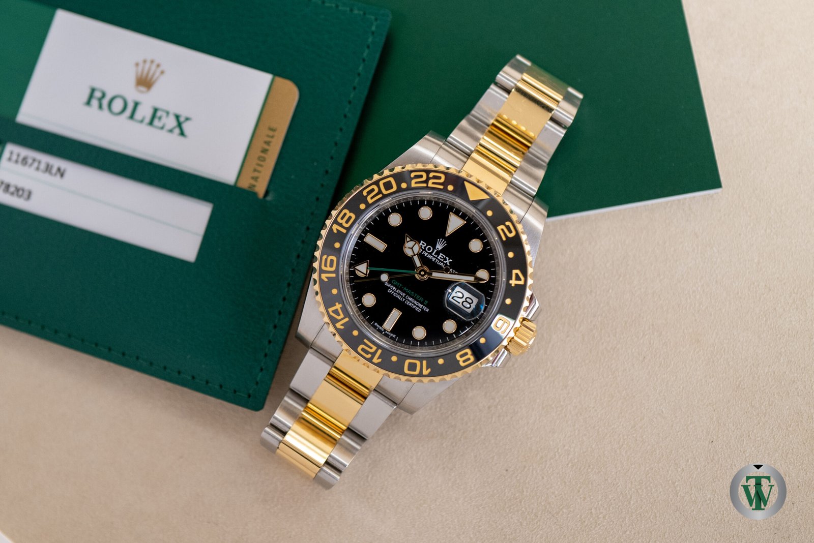 Rolex GMT-Master II 116713 LN Yellow Gold 2018 - Image 2