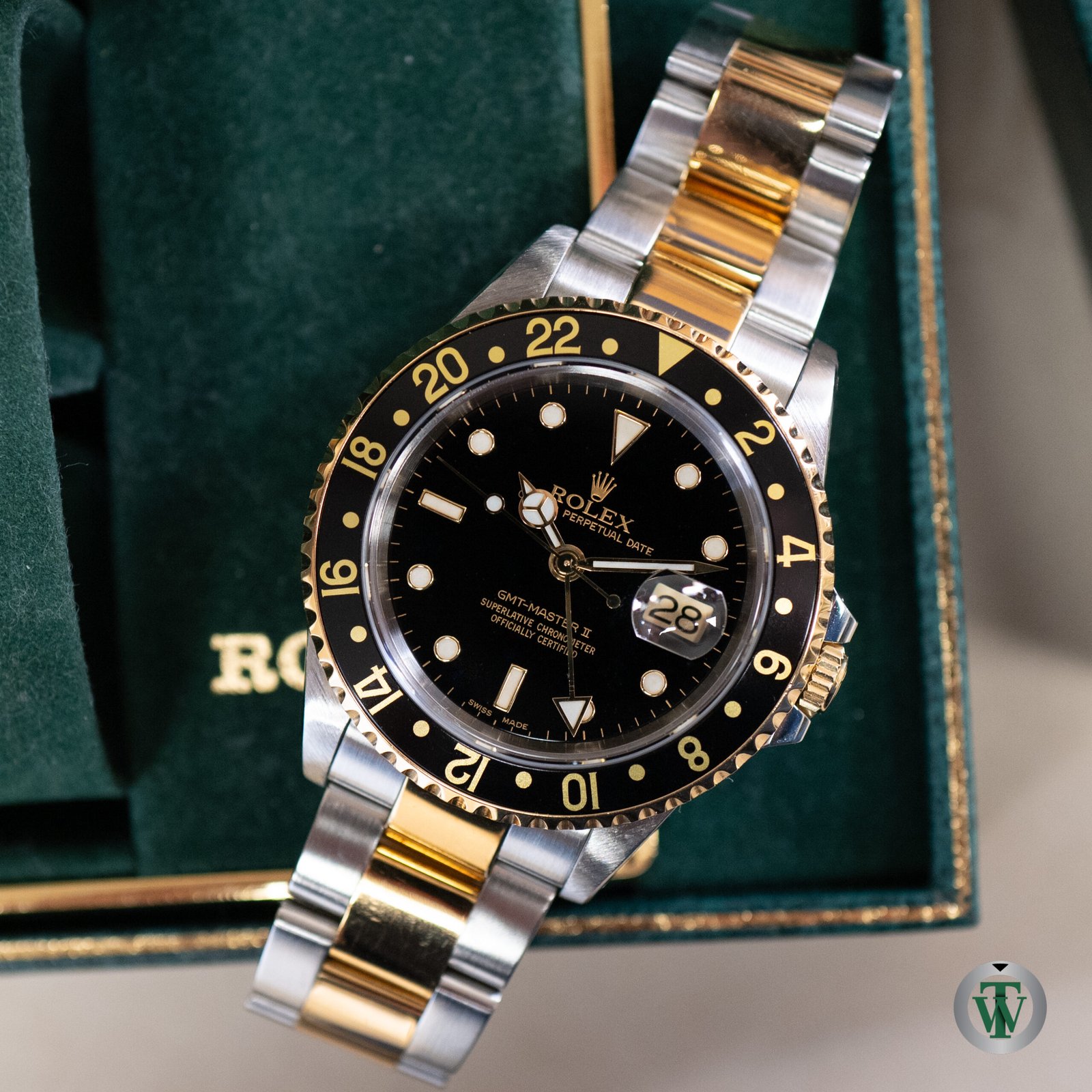 Rolex GMT-Master 16713 Yellow Gold & Steel 2000
