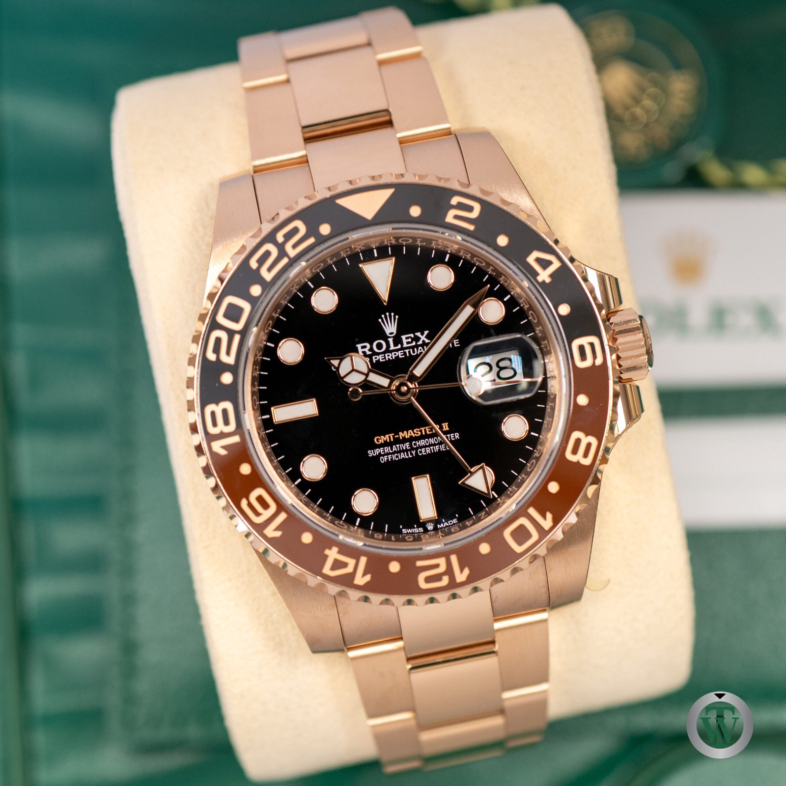 Rolex GMT-Master II 126715 CHNR Root Beer 2019