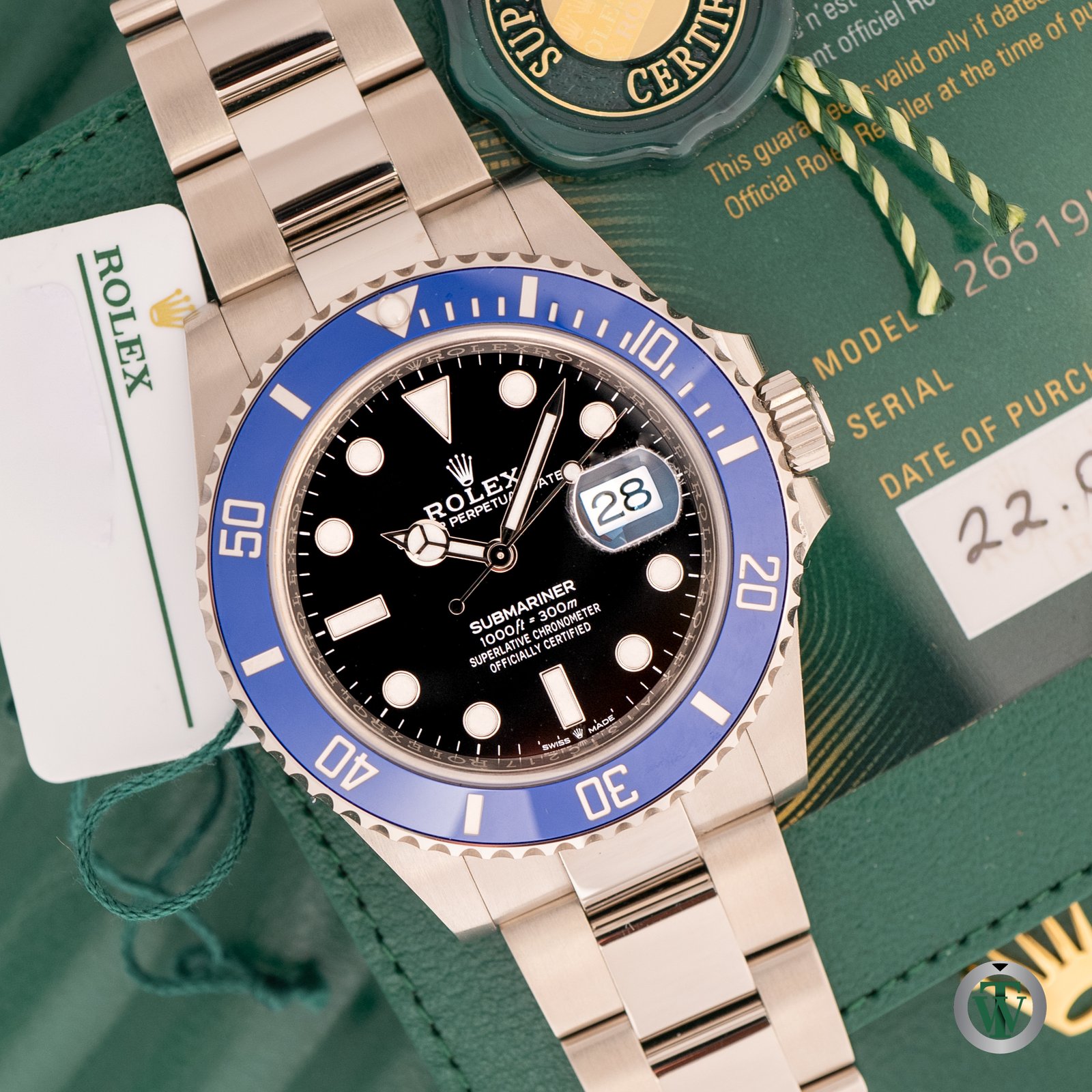 Rolex Submariner Date 126619 LB 41mm White Gold 2023 Never Worn