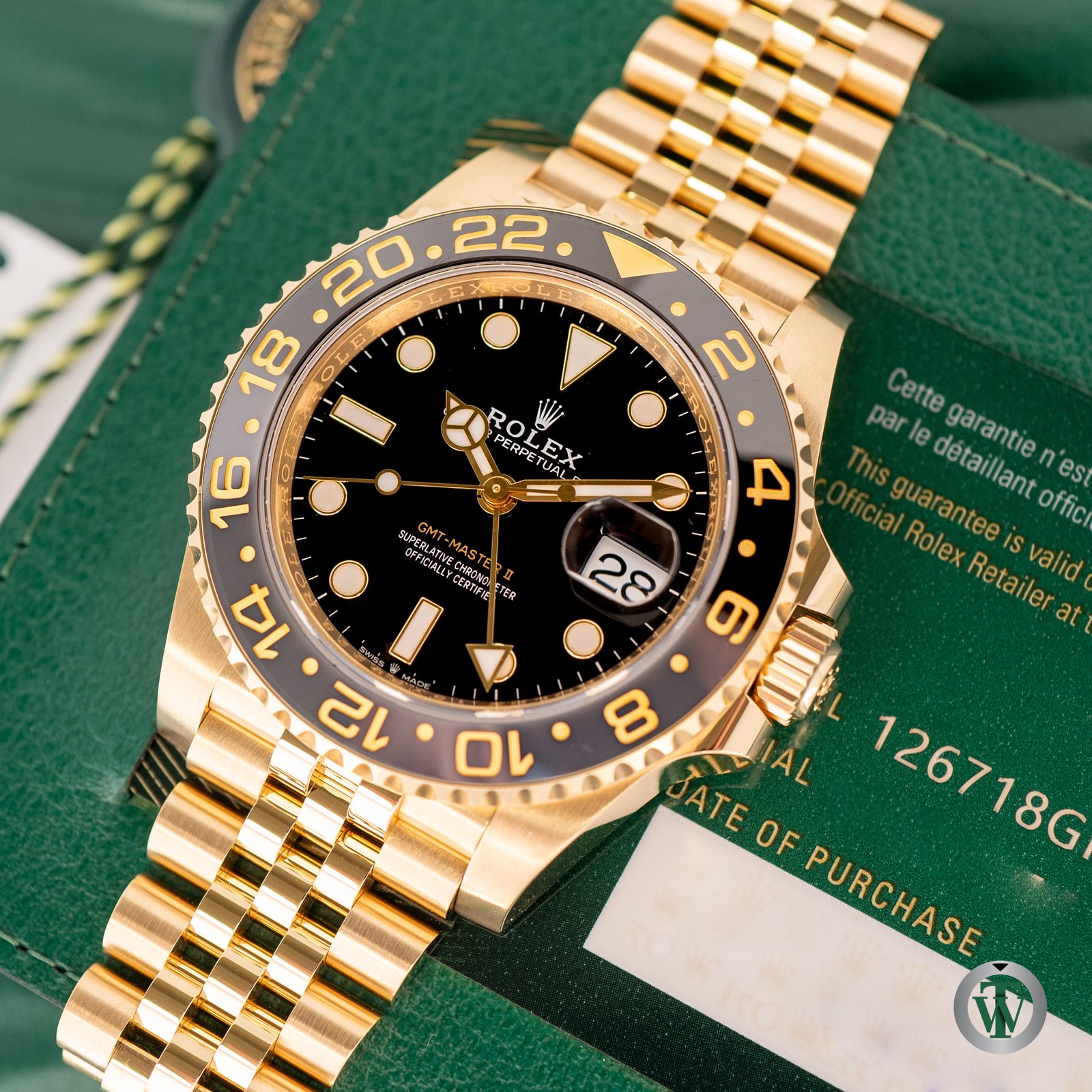 Rolex GMT-Master II 126718 GRNR 2024