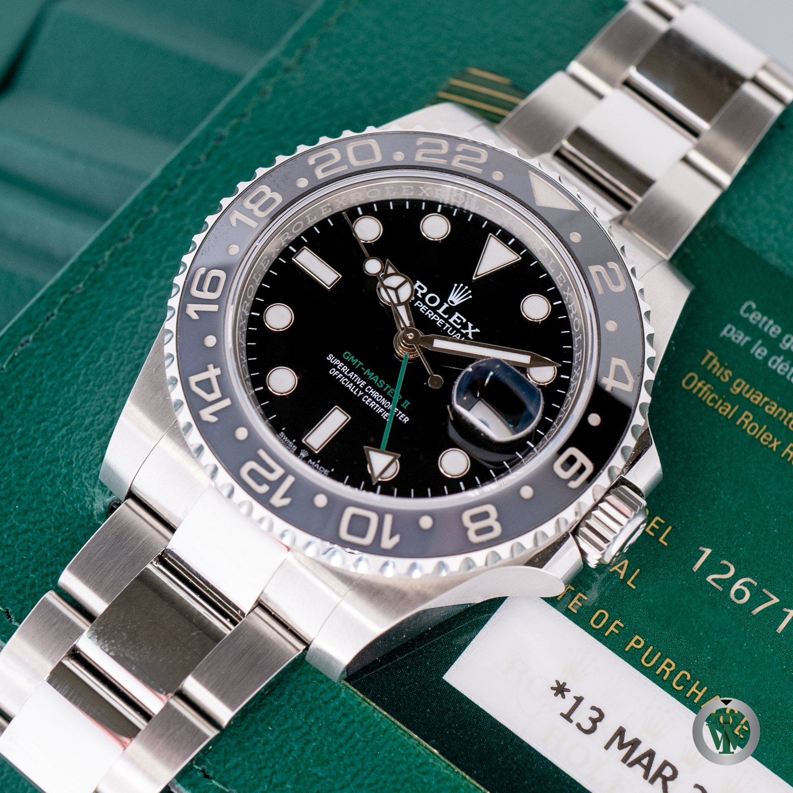 Rolex GMT-Master II 126710 GRNR Oyster 2025 Never Worn