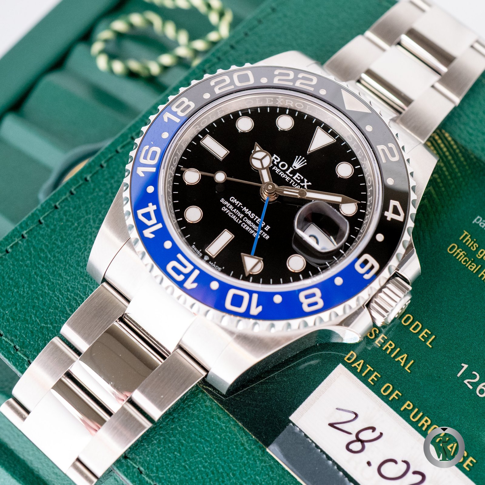 Rolex GMT-Master II 126710 BLNR Batman Jubilee 2025 Never Worn