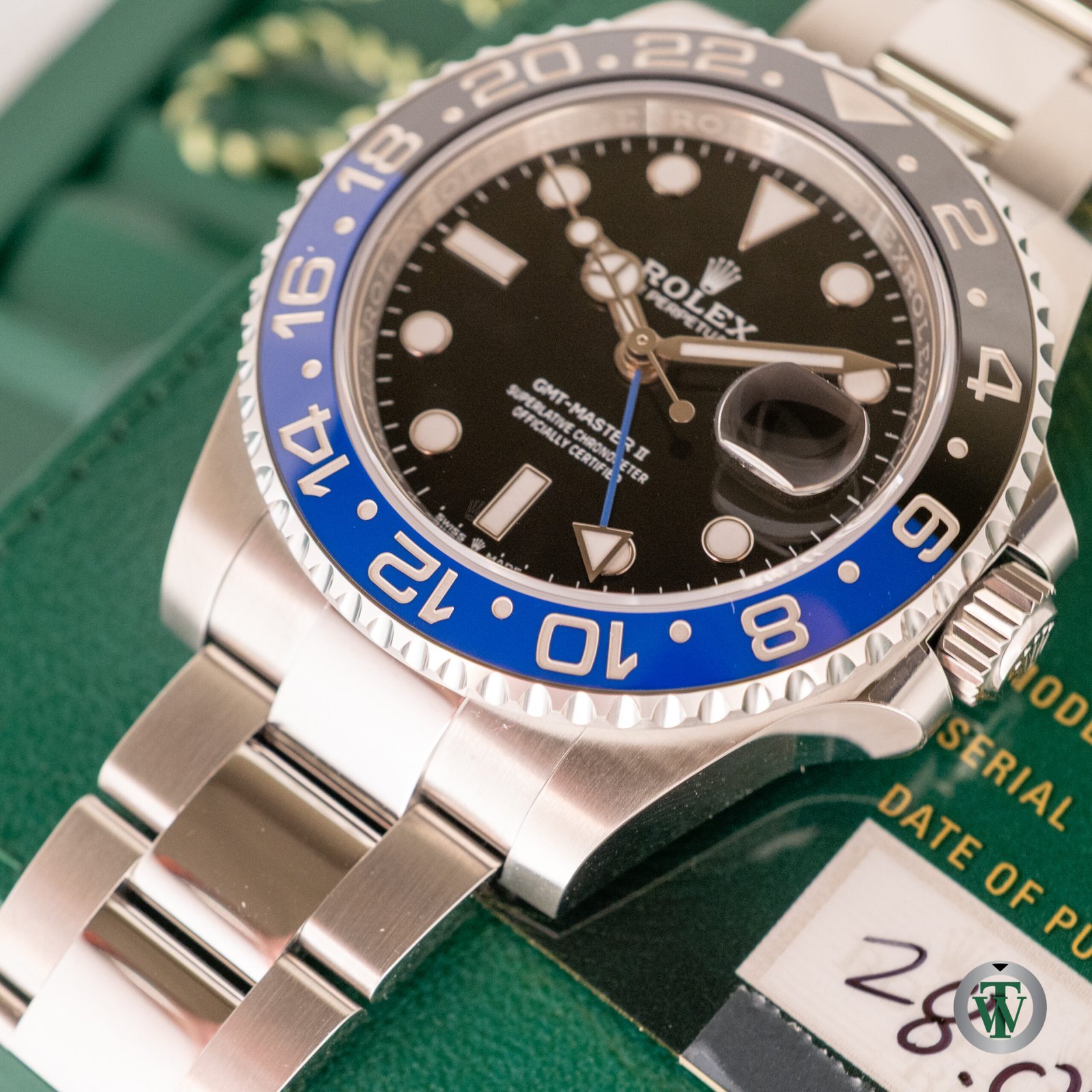 Rolex GMT-Master II 126710 BLNR Batman Jubilee 2025 Never Worn - Image 2