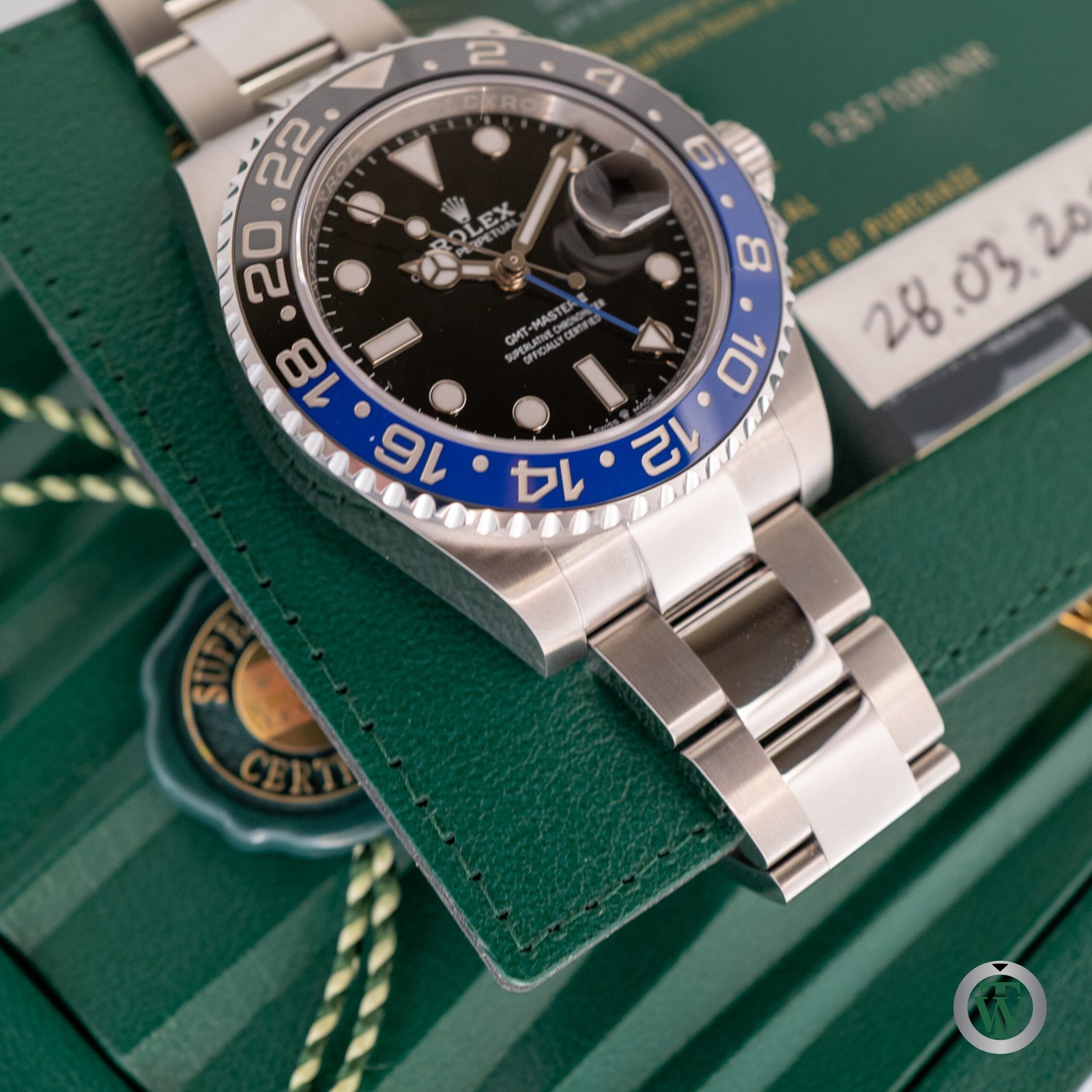 Rolex GMT-Master II 126710 BLNR Batman Jubilee 2025 Never Worn - Image 3
