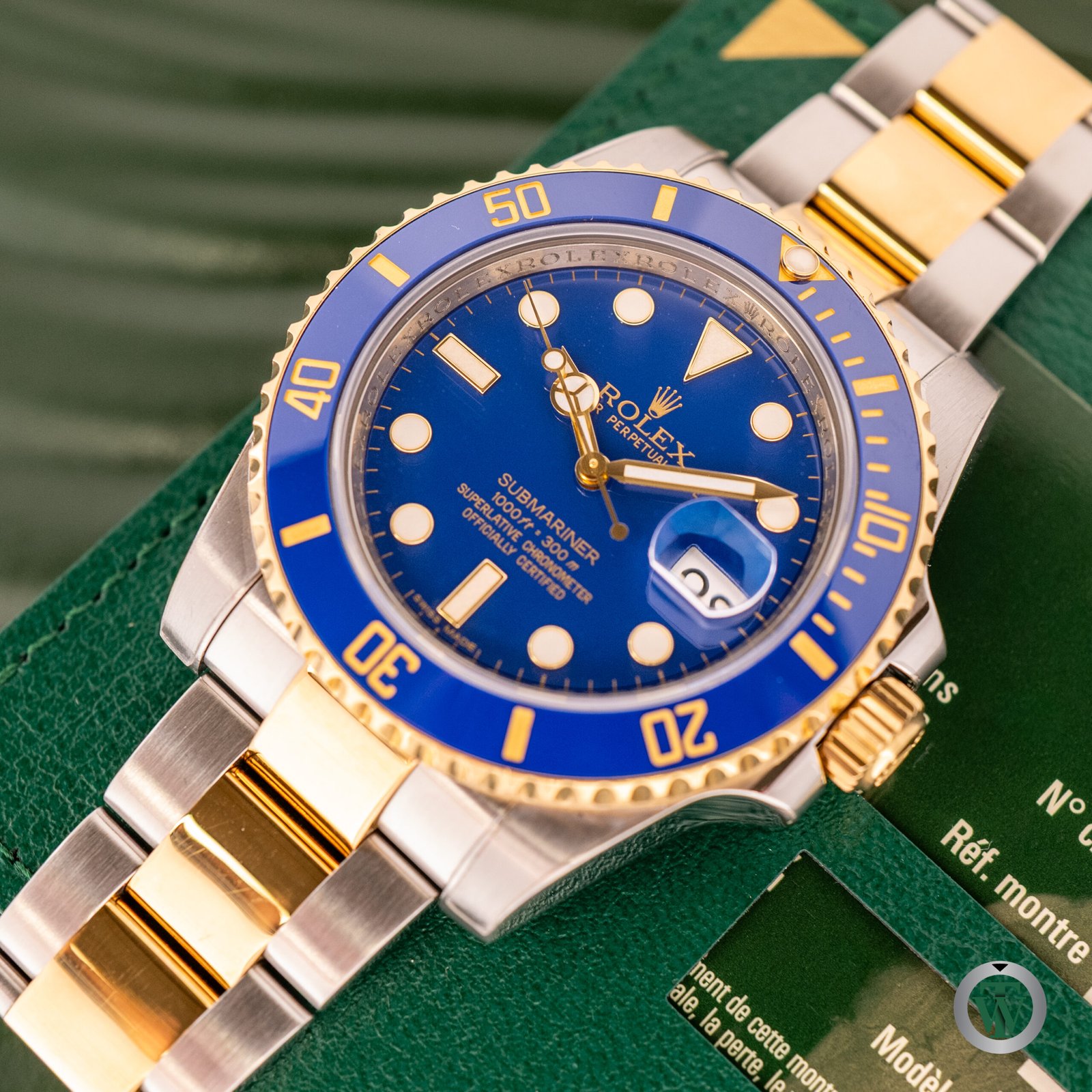 Rolex Submariner Date 116613 LB 40mm Blue Dial 2012