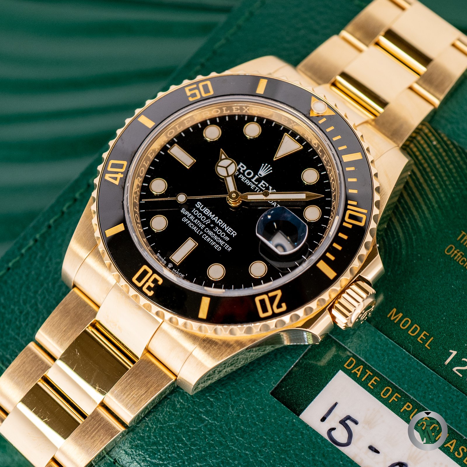 Rolex Submariner Date 126618 LN 41mm Yellow Gold 2023