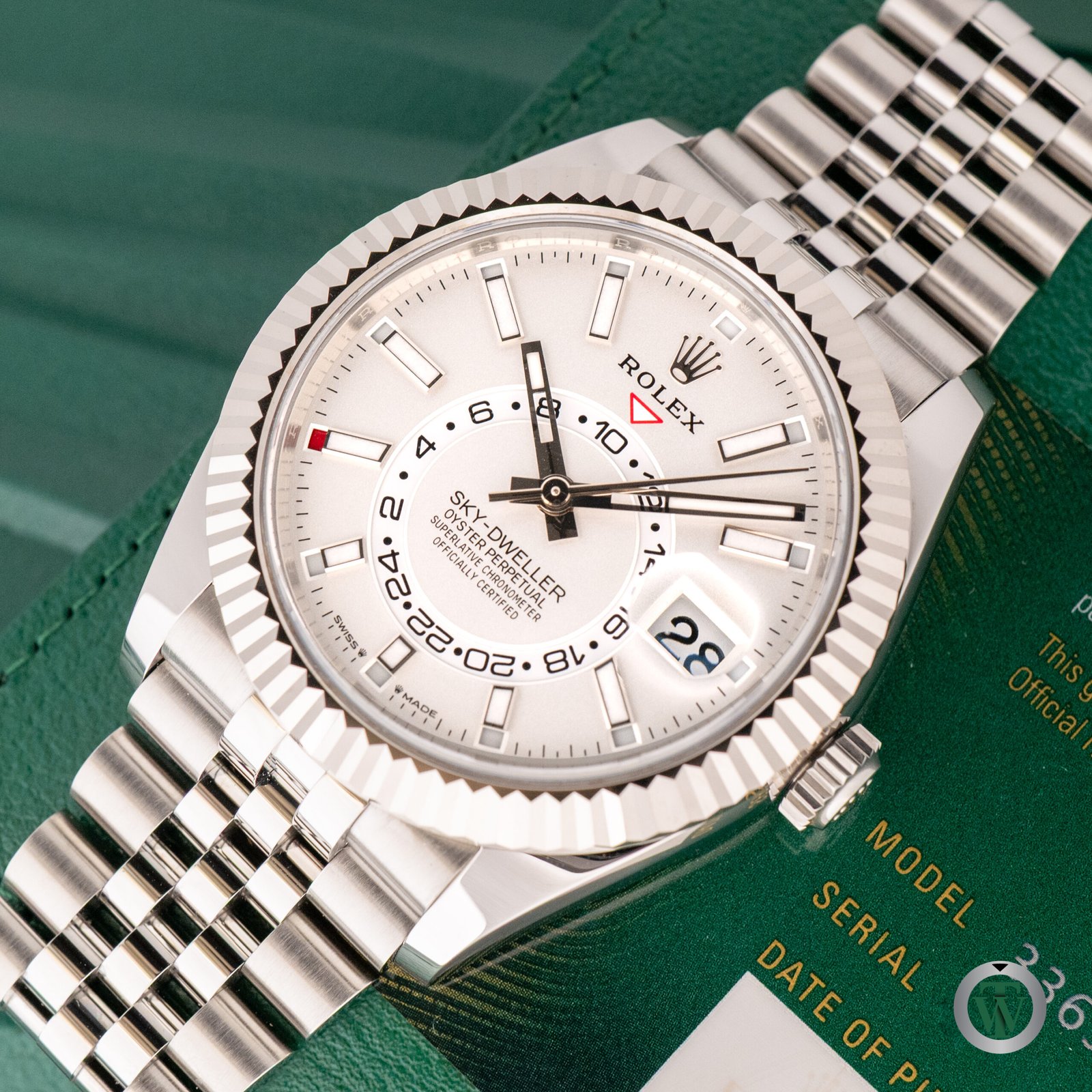 Rolex Sky-Dweller Steel 336934 White Dial 2025